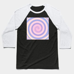 Circle Of Pastel Yellow, Pinks and Blue Baseball T-Shirt